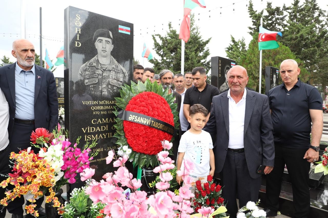 Neftçalada şəhid Camal İsmayılovun doğum günü qeyd olundu - FOTOLAR